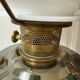 Art Nouveau electric oil lamp made in England, model Alladin 23