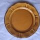 6 ochre earthenware plates from Haute Provence