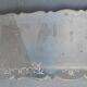 Sand mirror 1940 to frills 71x176cm décor