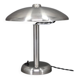 1930s Art Deco Nickel Mushroom Table Lamp Europe