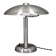 1930s Art Deco Nickel Mushroom Table Lamp Europe