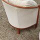 Paire de fauteuils et pouf Louis XVI