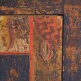 Polychrome wardrobe from Central Europe – Late 18th to early 19th century (c. 1780-1820)