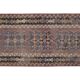 Vintage Turkish kilim, handwoven, 143x311 cm.
