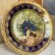 Decorative plate collection limoges. prestige de limoges - france