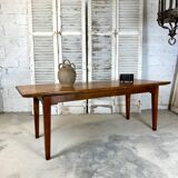 19th century beech farm table
