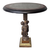 Table d'appoint style empire en bronze
