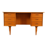 Teak desk scandinavian work 1960