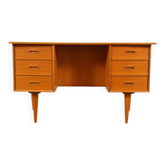 Bureau en teck travail scandinave 1960