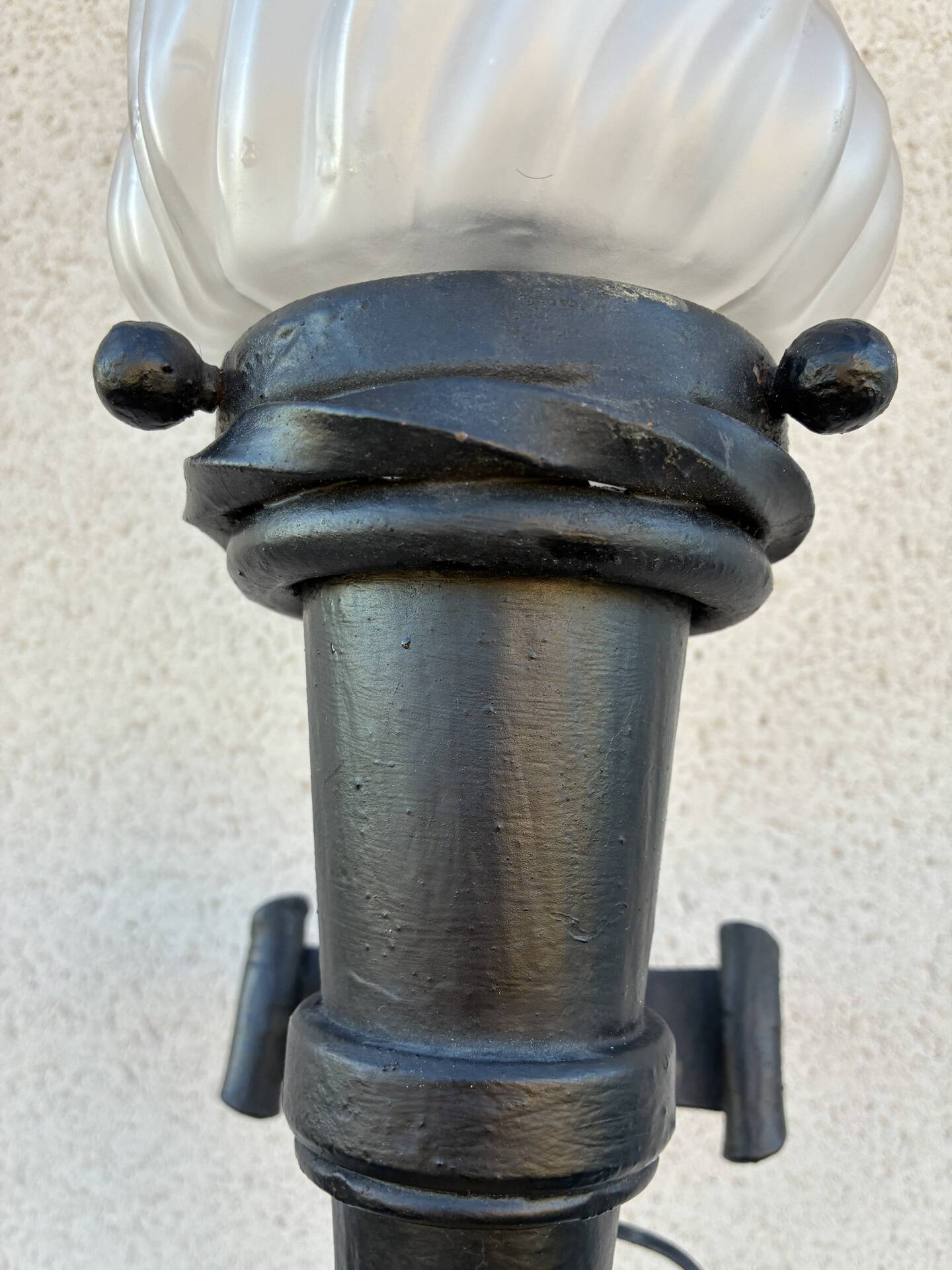 Torch wall light