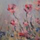 Paire de tableaux floraux danois signés Allan Karms