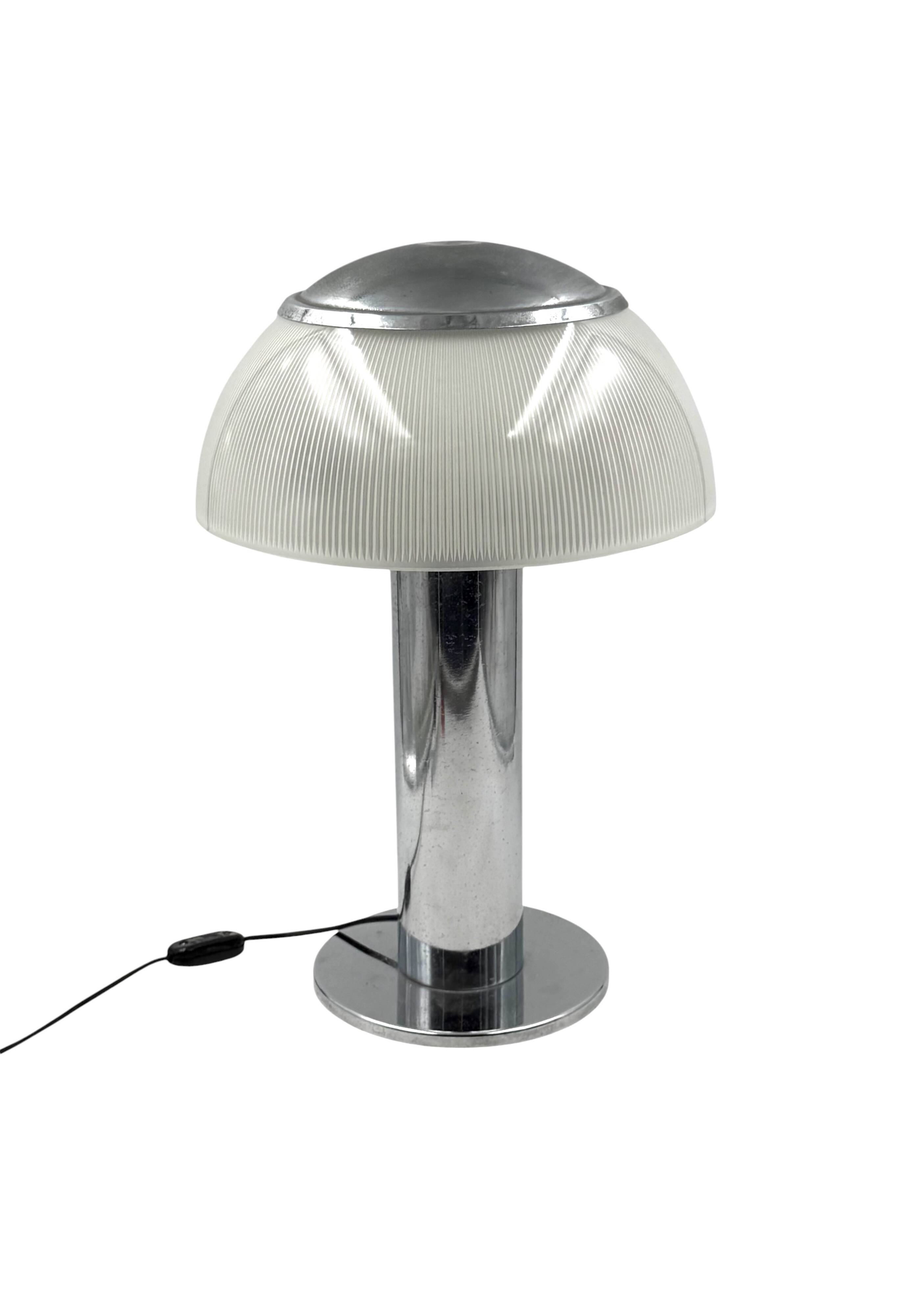 Mid-century modern mushroom table lamp, Italy 1960s