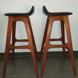 Pair of Scandinavian stools OD 61