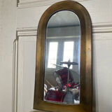 Moroccan brass mirror