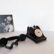 Téléphone en bakélite noir U43