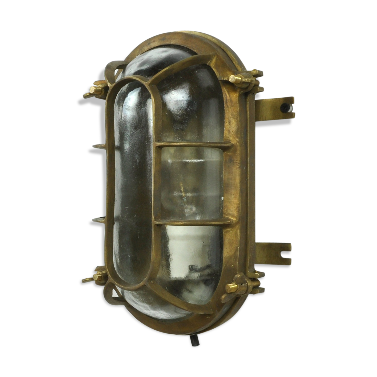 Heavy Duty Industrial Brass Nautical Ship Light