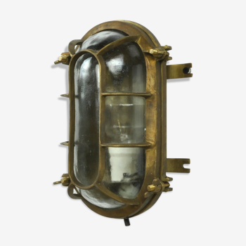 Heavy Duty Industrial Brass Nautical Ship Light