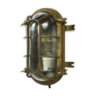 Heavy Duty Industrial Brass Nautical Ship Light
