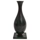 Jacob Ängman for GAB, solid bronze vase, Swedish grace / Art Deco