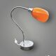 Lampe de table IKEA Kaskad A9308 en verre opalin orange, 1995