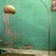 Lampadaire arc 1970 design Guzzini