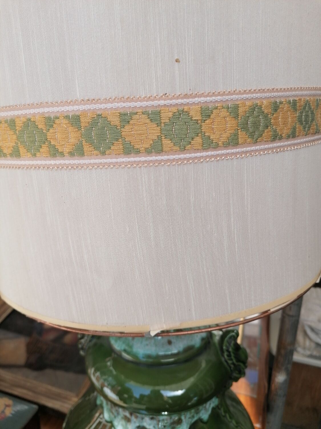 Ceramic floor lamp