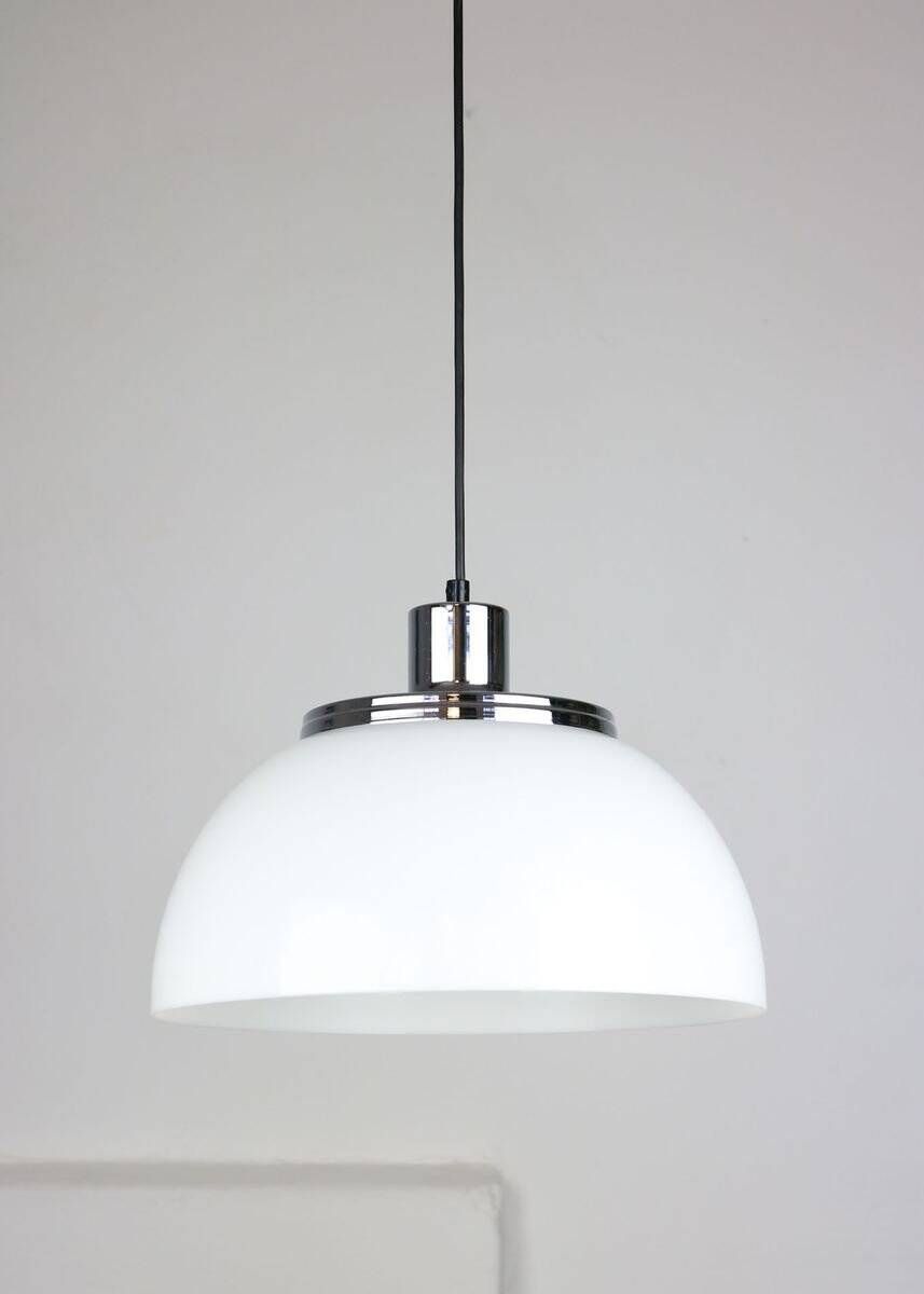 Vintage 2240 Faro pendant lamp by Luigi Massoni for Guzzini & Meblo, 1960s
