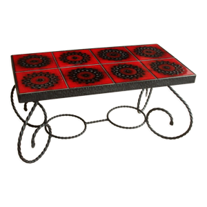 Table des années 1970 - fer