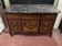 Commode Transition en placage de bois de rose et amarante XIX siècle