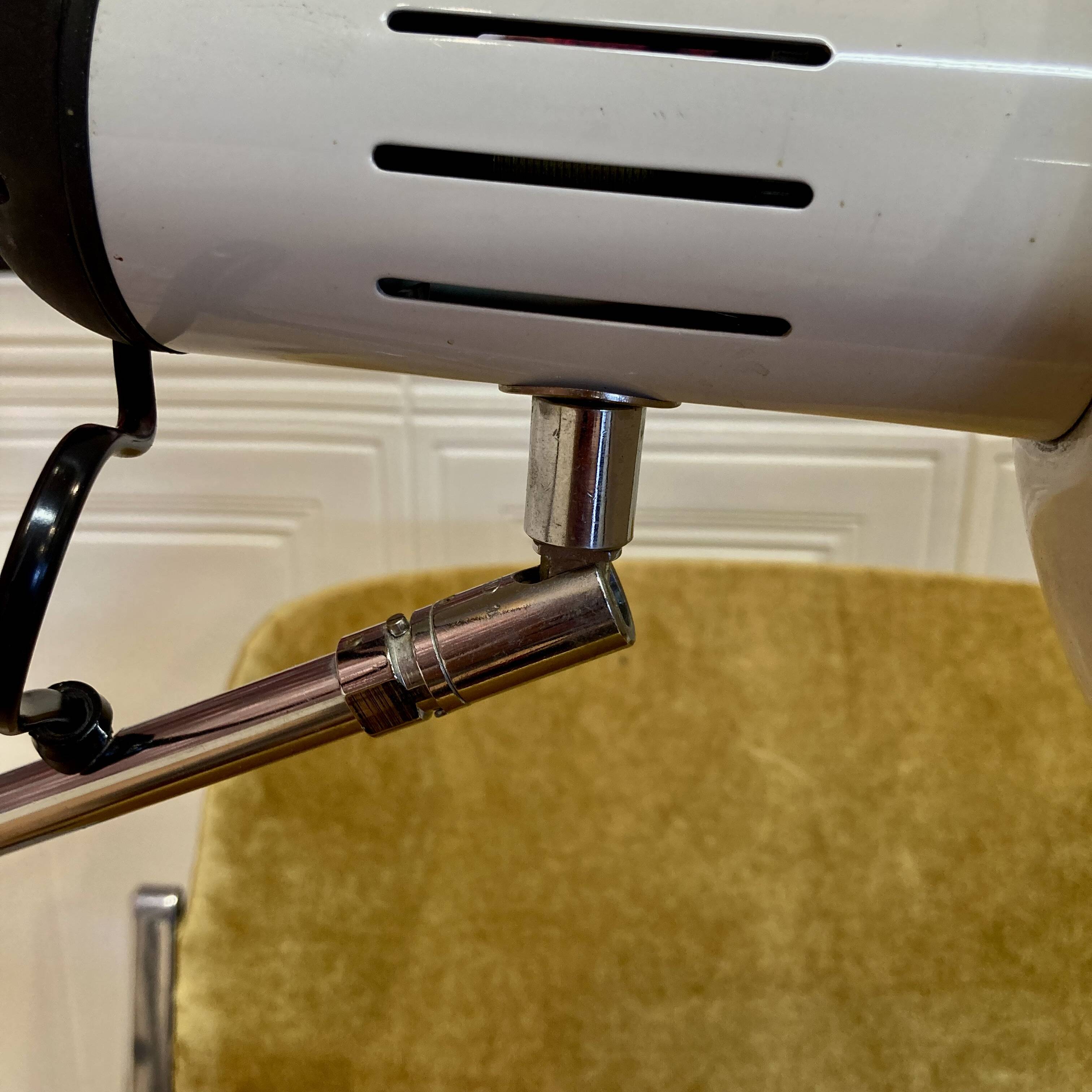 Large modular industrial lamp from the 1970s.