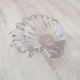Vide-Poche coquillage en verre transparent