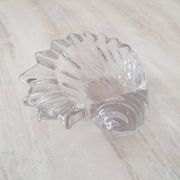 Shell-shaped glass pocket tray
