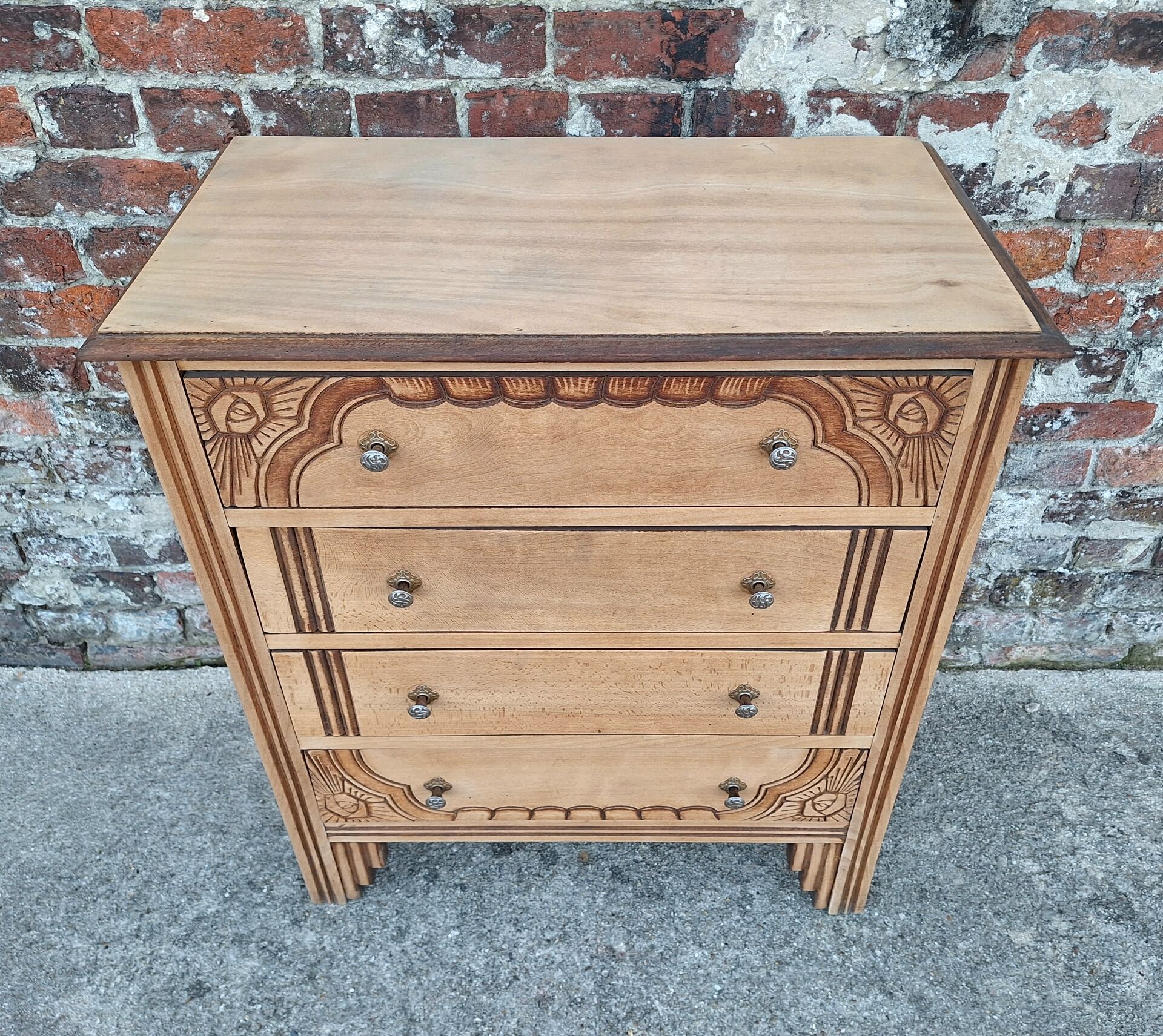 Commode art déco, meuble ancien vintage