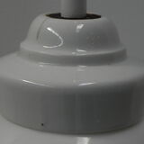 Art Deco hanging lamp with white glass ball