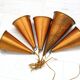 Suspensions coniques par ES Horn Aalestrup, 1970, ensemble (5)