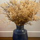 Blue Majolika ceramic vase