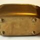 Handmade marked solid brass jardiniere, vintage from the 1960s