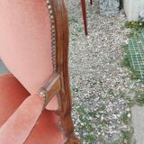 Paire de fauteuils anciens style louis xv