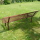 Vintage garden bench