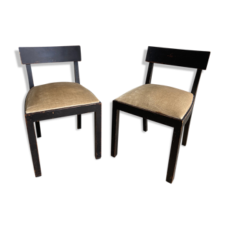 Pair of chairs bauhaus vintage cocktail 1950 germany