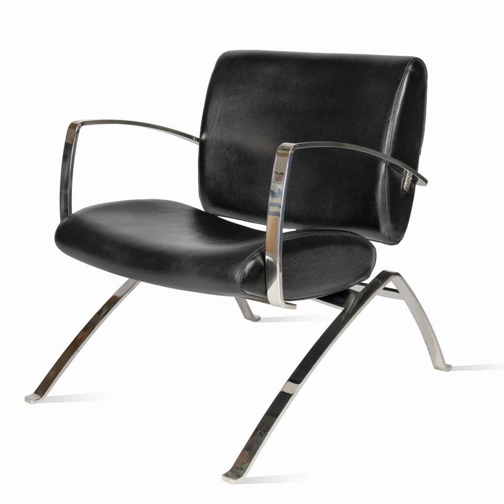Leather armchair Dodo F396