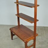 Vintage mid-century wooden wall cabinet from the netherlands, 1960s