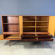 Oswald Vermaercke Paola rosewood highboard for V-Form Belgium 1959