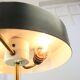 Mid-Century Black & Brass Table Lamp from Kamenický Šenov