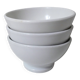 3 anciens bols en porcelaine blanche PILLIVUYT