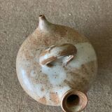 Small sandstone goat in the style of marsh sandstone or hot air balloon