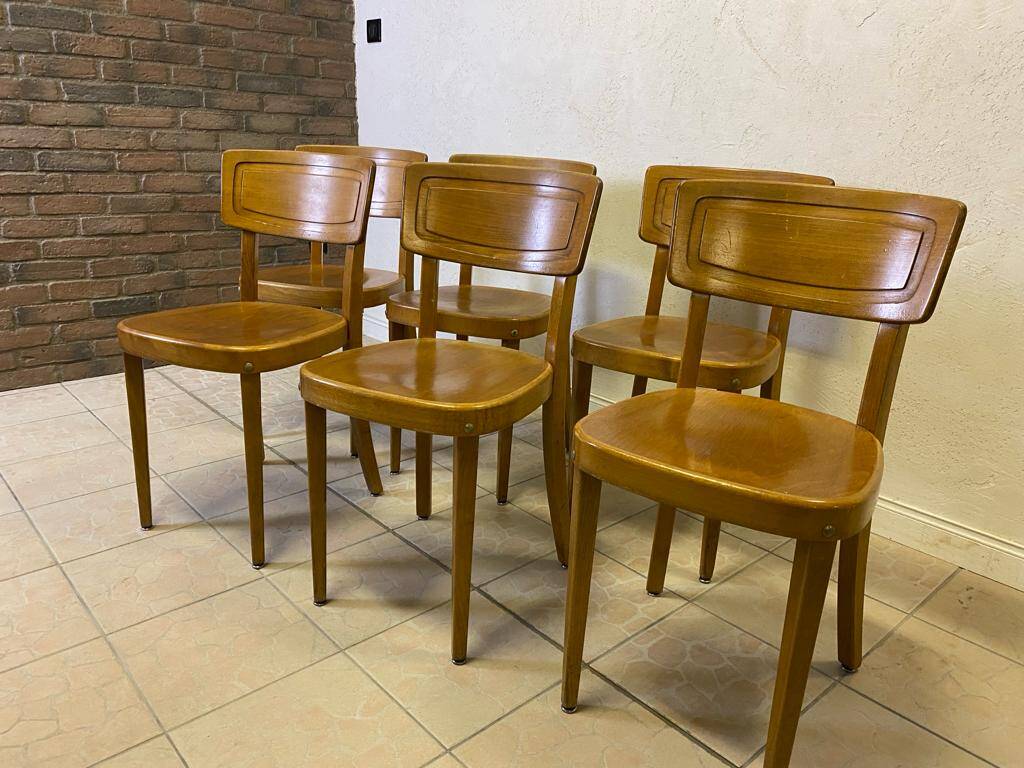 Set of 6 Tütsch Klingnau bistro chairs