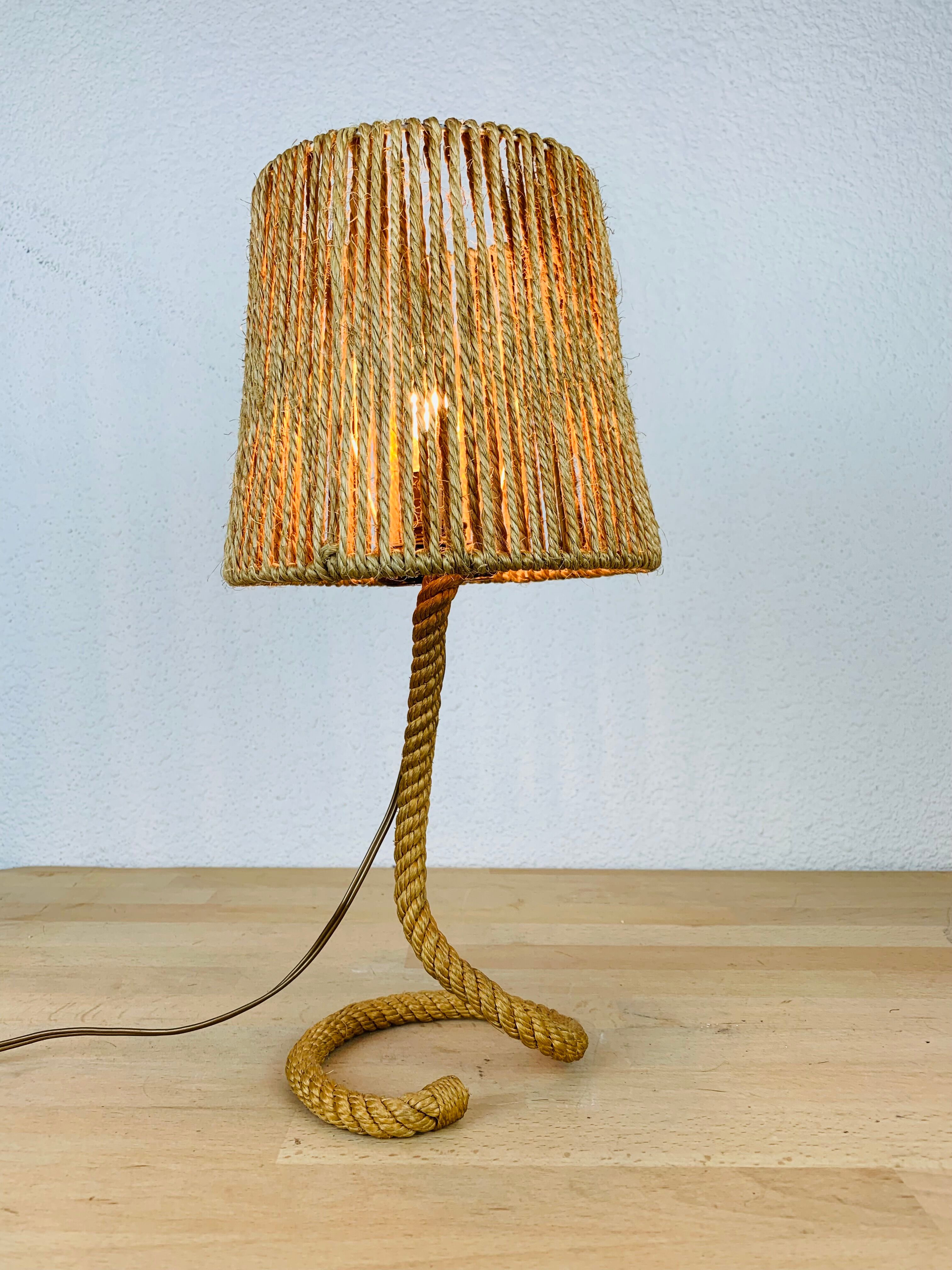 50s rope lamp