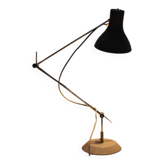 Adjustable Industrial Table Lamp by Napako, 1960's, Czechoslovakia