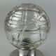 60s 70s table lamp bedside lamp chrome Doria glass space age design